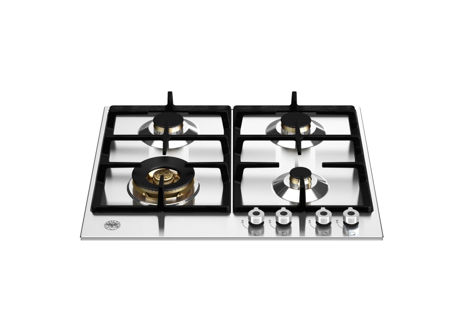 Rustfrit stål, gasblus, 60 cm, Professionel - Bertazzoni