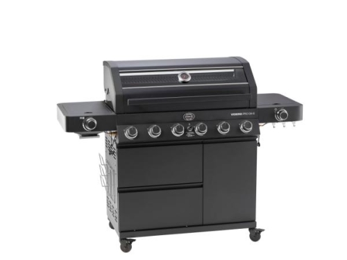 Videro PRO G6-S Vario+ gasgrill, 27500 W - Rösle