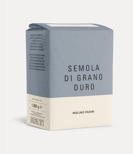 Mel, Semola di Grano Duro, 1kg - Molino Pasini