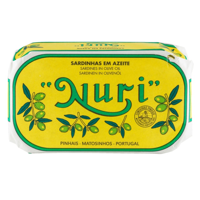 Sardiner i olivenolie, 125g - Nuri