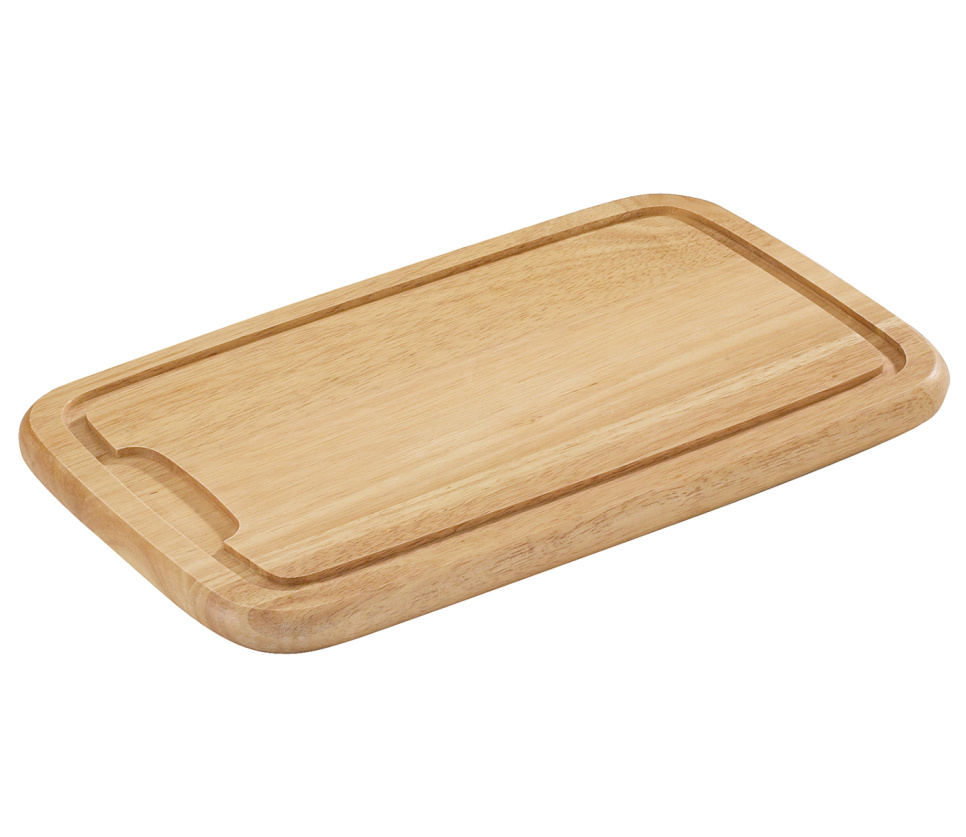 Trancher Rubberwood 36x23 cm - Zassenhaus i gruppen Madlavning / Køkkenredskaber / Skærebrætter hos The Kitchen Lab (1073-29594)