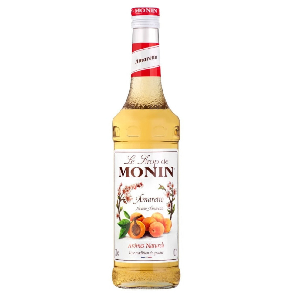 Monin Amaretto Syrup 70 cl i gruppen Bar & Vin / Bar udstyr / Øvrig bar udstyr hos The Kitchen Lab (1083-30686)