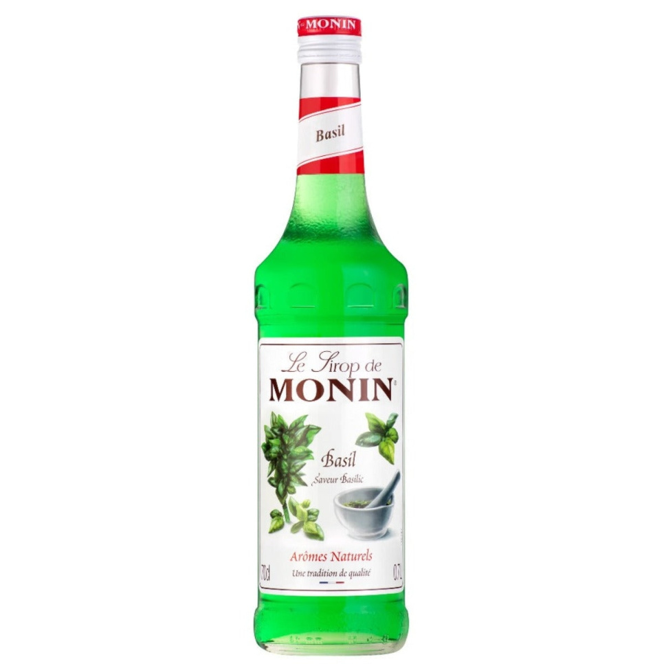 Monin Basil Syrup 70 cl i gruppen Bar & Vin / Bar udstyr / Øvrig bar udstyr hos The Kitchen Lab (1083-30690)