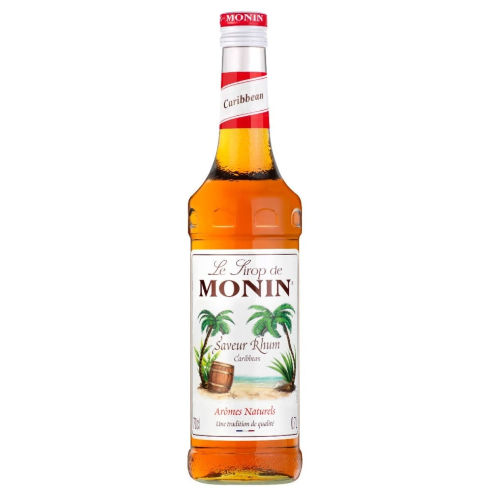 Monin Caribbean Rhum Syrup 70 cl i gruppen Bar & Vin / Bar udstyr / Øvrig bar udstyr hos The Kitchen Lab (1083-30703)