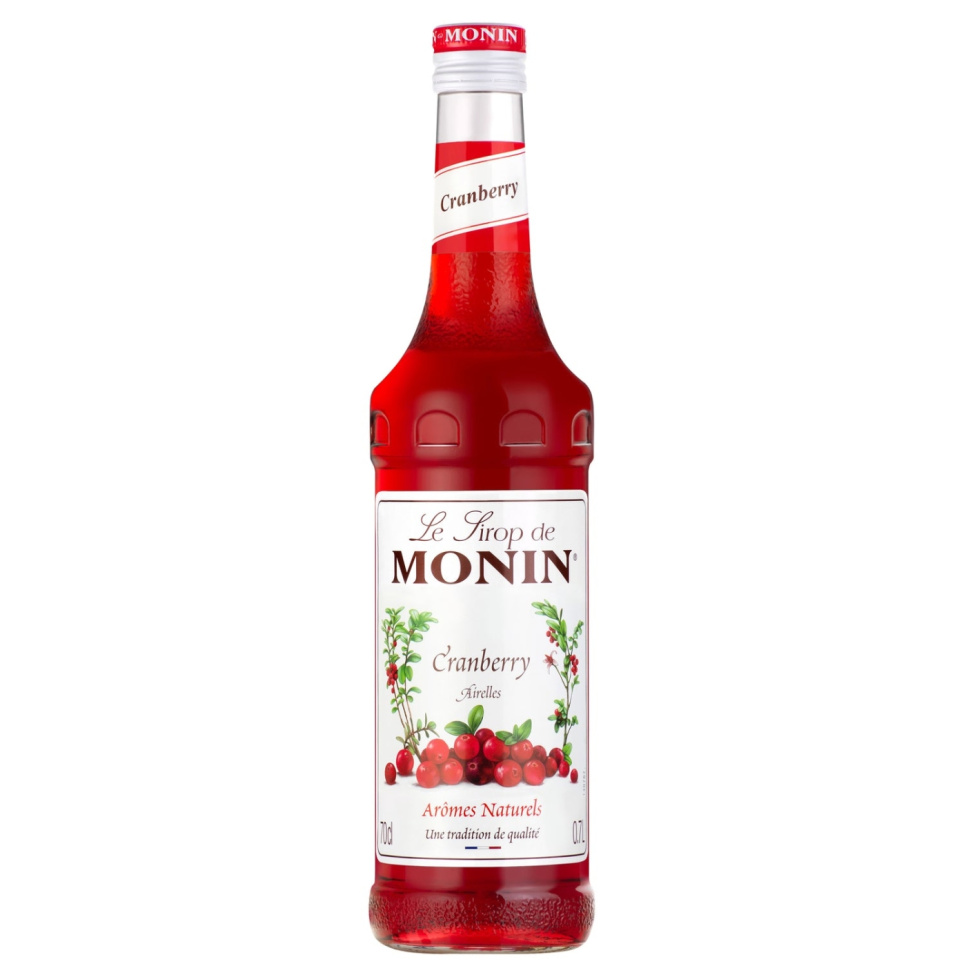 Monin Cranberry Syrup 70 cl i gruppen Bar & Vin / Bar udstyr / Øvrig bar udstyr hos The Kitchen Lab (1083-30712)