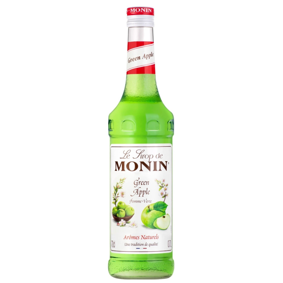 Monin Green Apple Syrup 70 cl i gruppen Bar & Vin / Bar udstyr / Øvrig bar udstyr hos The Kitchen Lab (1083-30722)