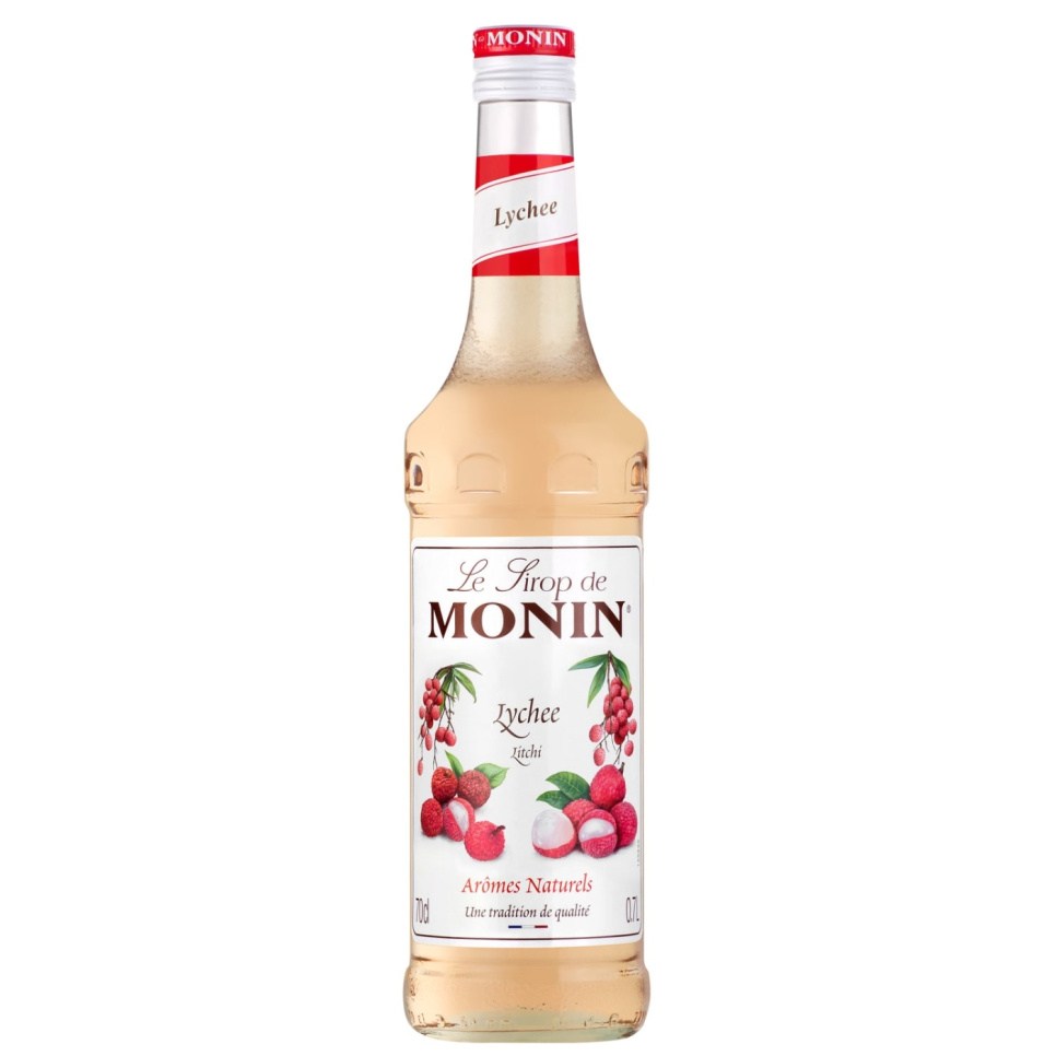 Monin Lychee Syrup 70 cl i gruppen Bar & Vin / Bar udstyr / Øvrig bar udstyr hos The Kitchen Lab (1083-30736)