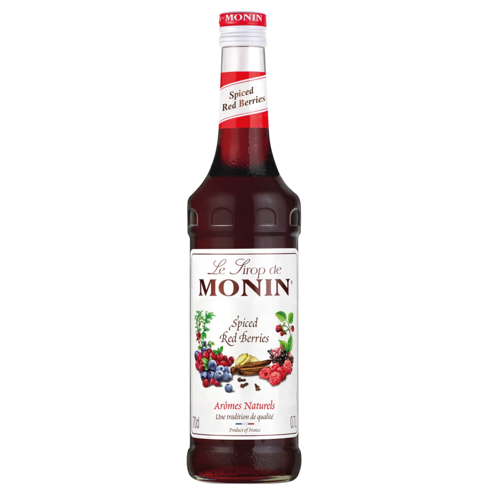 Monin Spiced Red Berries Syrup 70 cl i gruppen Bar & Vin / Bar udstyr / Øvrig bar udstyr hos The Kitchen Lab (1083-30765)