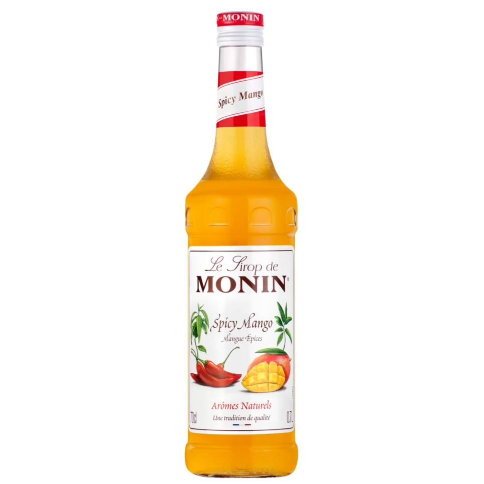 Monin Spicy Mango Syrup 70 cl i gruppen Bar & Vin / Bar udstyr / Øvrig bar udstyr hos The Kitchen Lab (1083-30766)