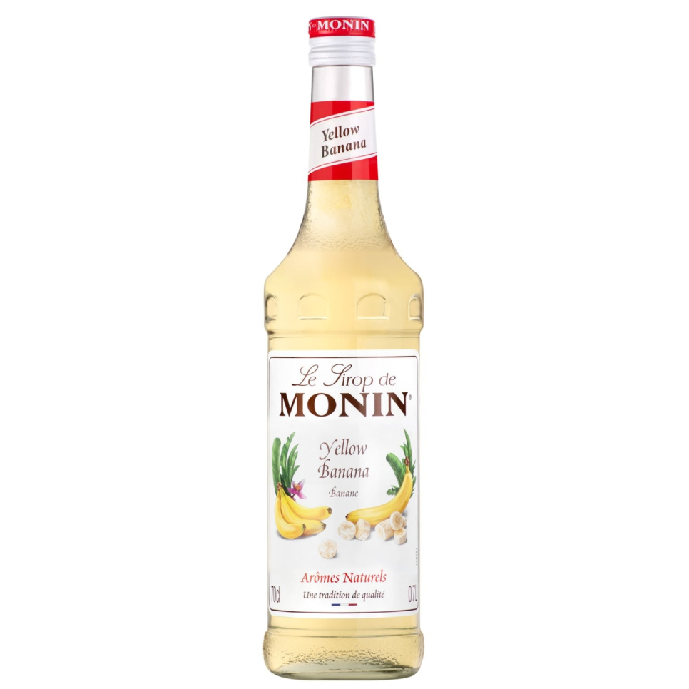 Monin Yellow Banana Syrup 70 cl i gruppen Bar & Vin / Bar udstyr / Øvrig bar udstyr hos The Kitchen Lab (1083-30780)