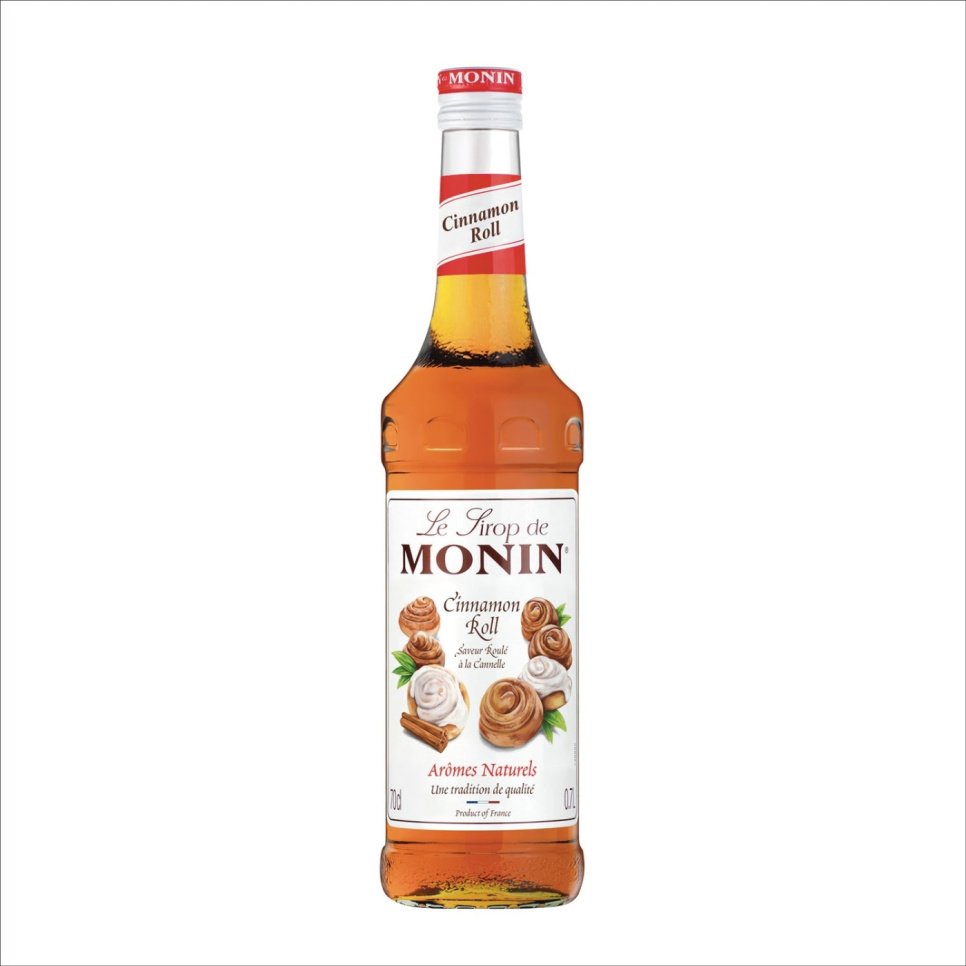 Monin Cinnamon Roll Syrup 70 cl i gruppen Bar & Vin / Bar udstyr / Øvrig bar udstyr hos The Kitchen Lab (1083-30781)