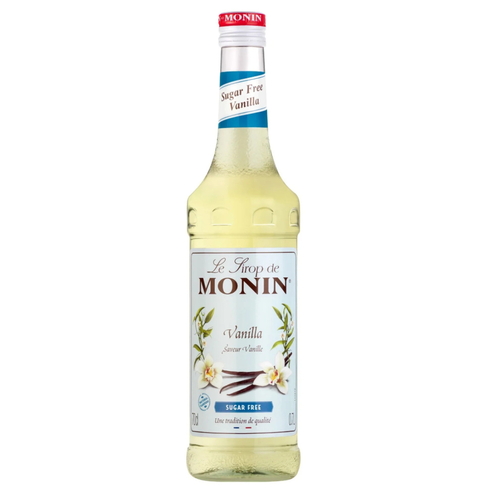 Monin Sugarfree Vanilla Syrup 70 cl i gruppen Bar & Vin / Bar udstyr / Øvrig bar udstyr hos The Kitchen Lab (1083-30791)