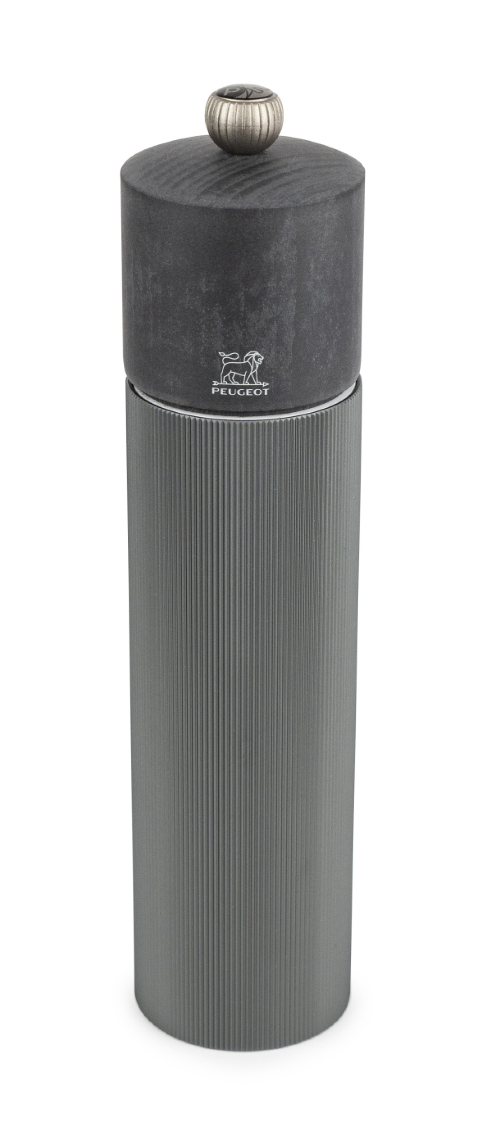 Line Peppermill, 22cm, aluminium - Peugeot i gruppen Madlavning / Køkkenredskaber / Salt & peberkværne hos The Kitchen Lab (1090-29650)