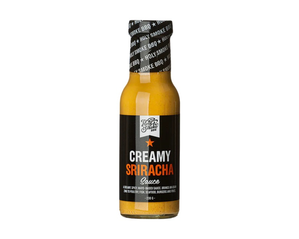 Creamy Sriracha, 230gr - Holy Smoke BBQ i gruppen Madlavning / Kolonial hos The Kitchen Lab (1282-30391)