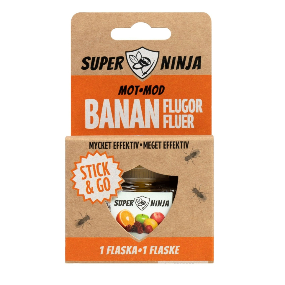 Fælde til bananfluer - Super Ninja i gruppen Køkken interiør / Rengøring hos The Kitchen Lab (1284-29175)