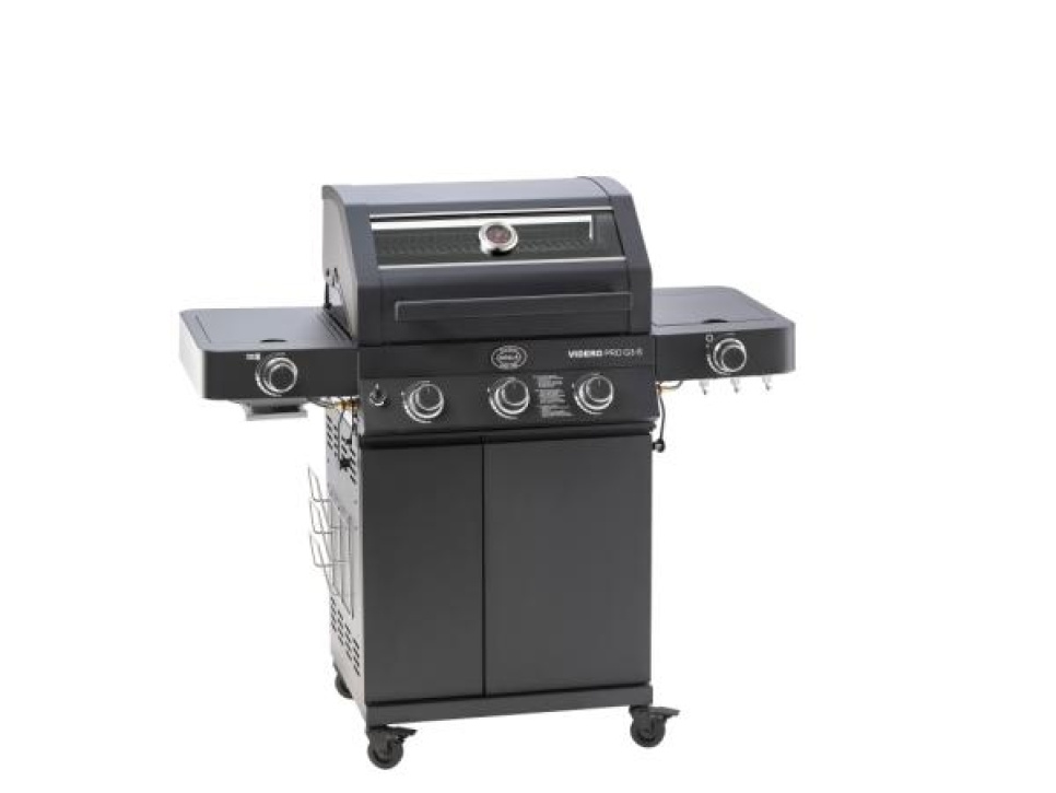 Videro PRO G3-S Vario+ gasgrill, 1700 W - Rösle i gruppen Grill, komfurer & ovne / Grill / Gasgrill hos The Kitchen Lab (1544-30990)